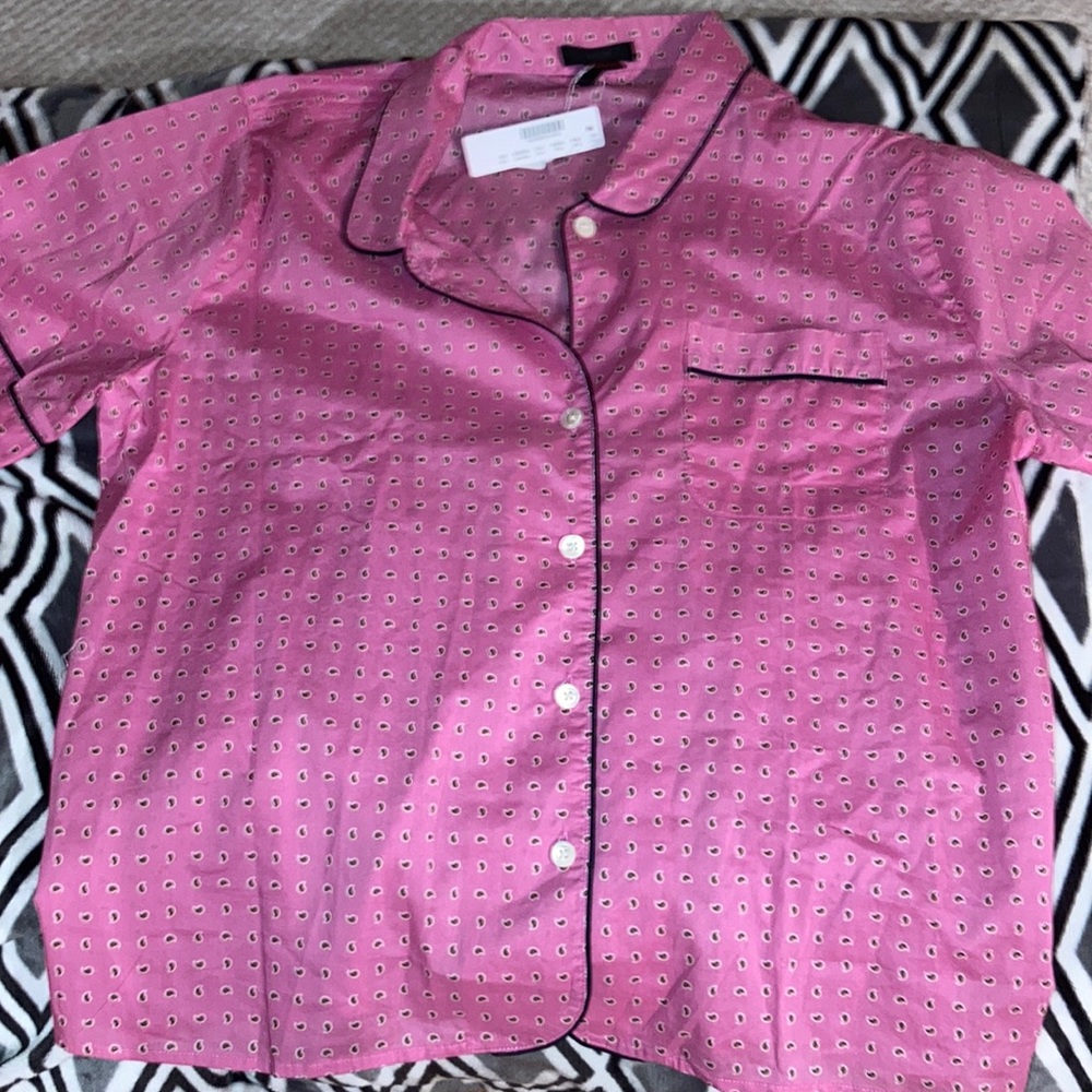 JCREW pajama top